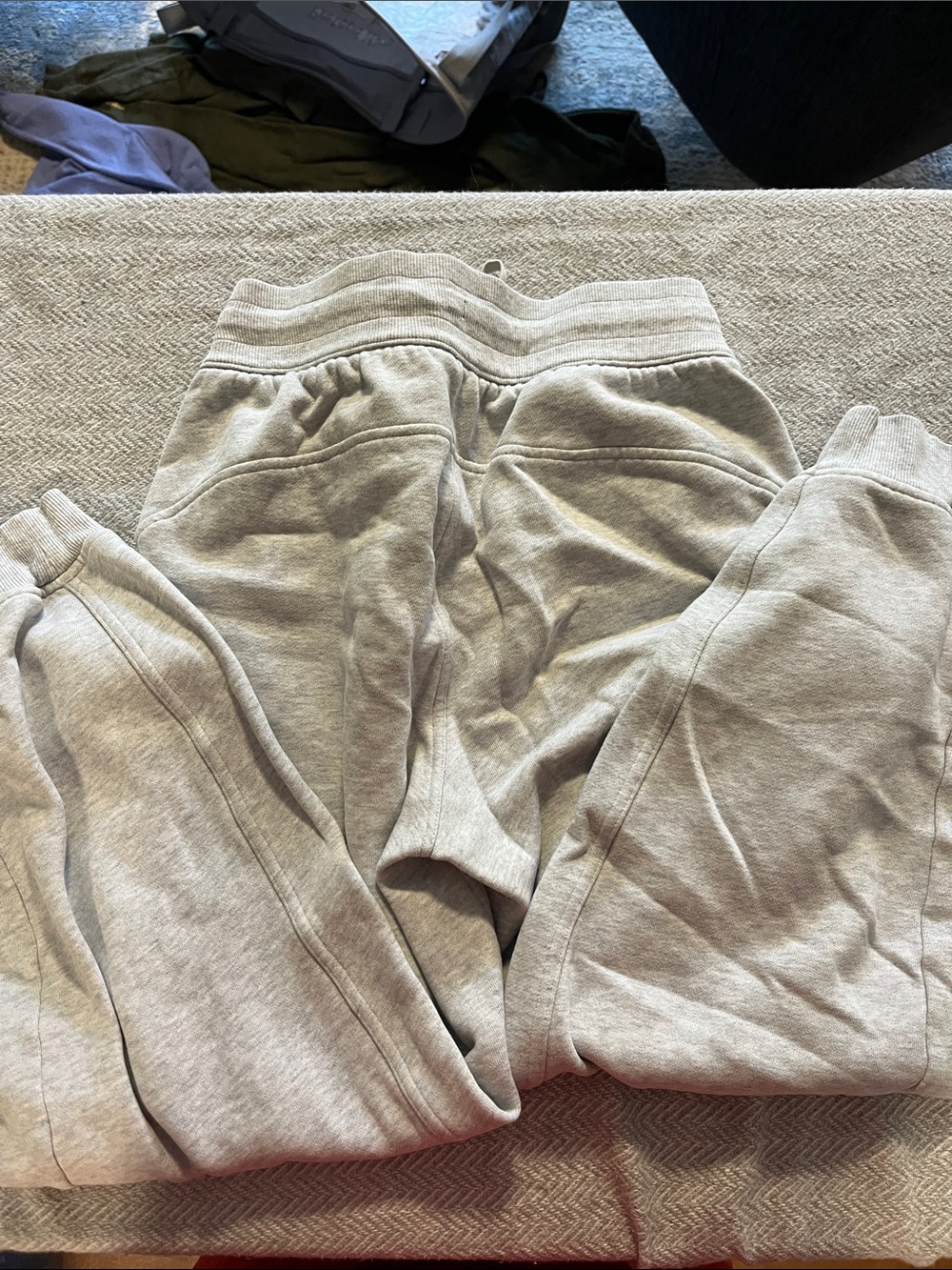 lululemon athletica Light Gray Track Joggers - Picture 2 of 3